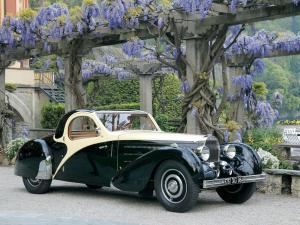 Bugatti Type 57 Atalante Roll-Back Coupe 1936 года